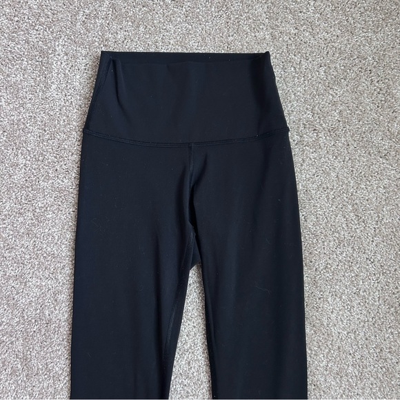 Lululemon Align Pant II 25" Black Nulu High Rise Leggings Size 2 - Picture 2 of 6